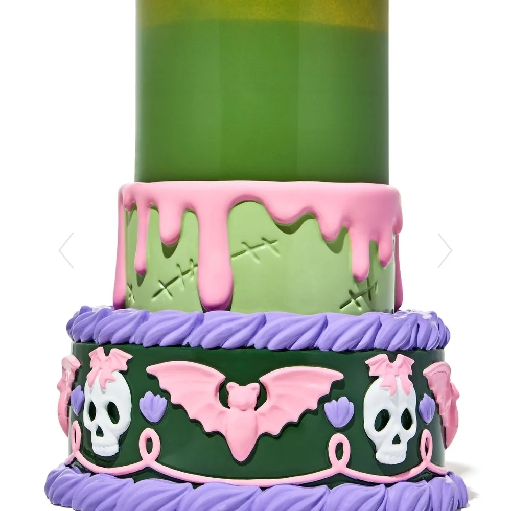 Bath & Body Works Spooky Cake Toppers - Pink, Green, Purple